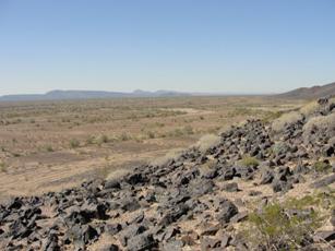 Flat lands like these within the Agua Caliente Solar Energy Zone may be perfect for solar generation infrastructure according to the analysis performed within the Restoration Design Energy Project. Courtesy Ian Dowdy.